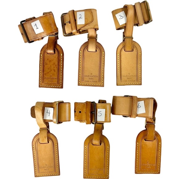 Louis Vuitton Luggage Tag and Poignet Small 1-6 - Picture 2 of 8
